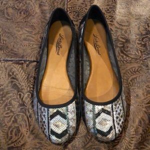 Lucky Brand Sequined Ballerina Flats
